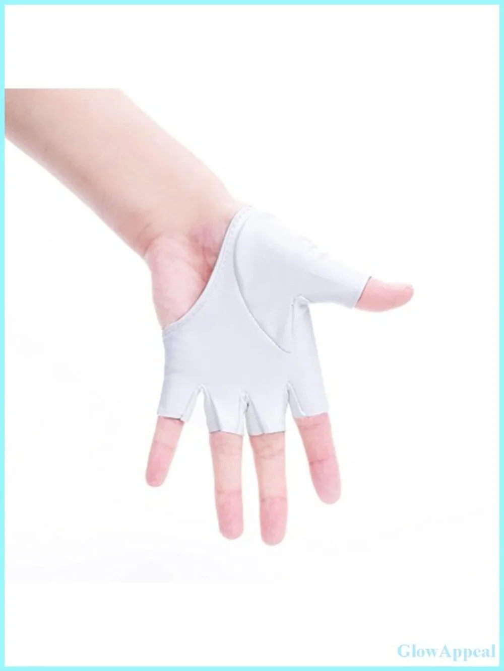 Women's Punk Half Finger PU Leather Gloves